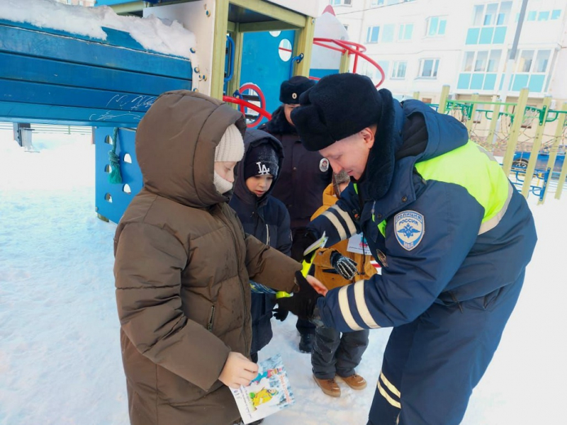 В Серпухове сотрудники полиции провели акцию «Безопасный двор»